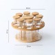 Glass Jars Set 8 pieces with Stand 